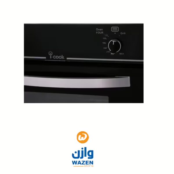 ⁦فرن بلت ان اي كوك 60 *60 سم اسود غاز ديجيتال بشواية BO6060G-119-DSF⁩ - الصورة ⁦4⁩