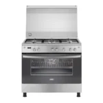 Zanussi Cool Max Cooker 5 Burners Gas Stainless Steel and Black ZCG94396XA 6472