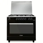 Fresh Plaza Gas Cooker 5 Burners Black 6330