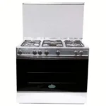 Kiriazi Gas Cooker 5 Burners Silver 9700SS