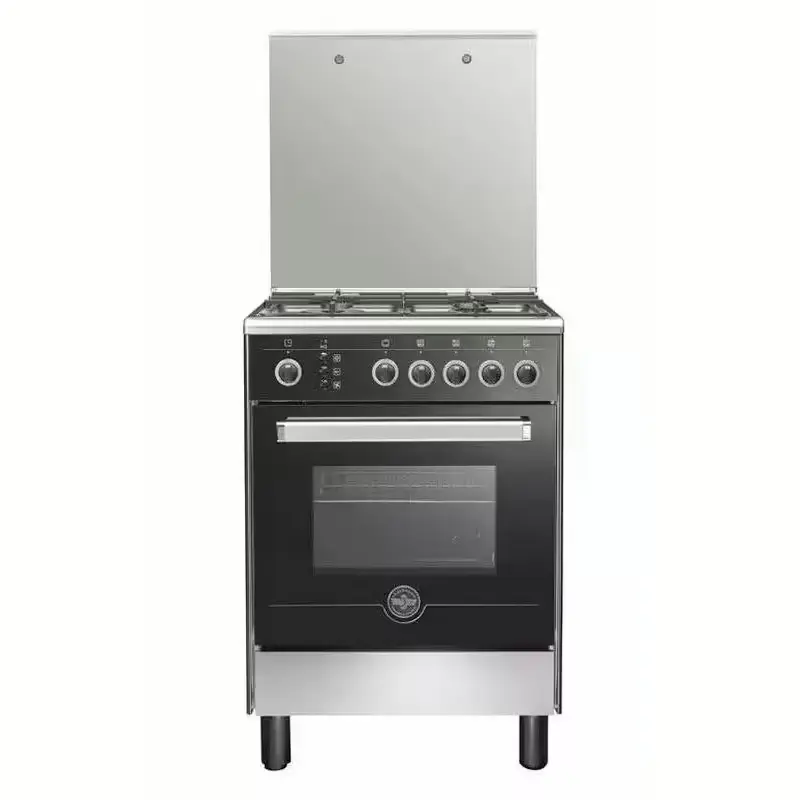 La Germania Gas Cooker 4 Burners Black M80G4A1X4AWW