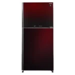 Sharp No Frost Digital Refrigerator 480 Liters Red Inverter SJGV63GRD