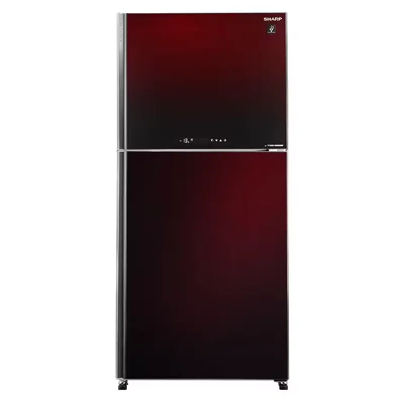 Sharp No Frost Digital Refrigerator 480 Liters Red Inverter SJGV63GRD