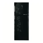 Fresh No Frost Refrigerator 397 Liters Black FNTMR470YGB