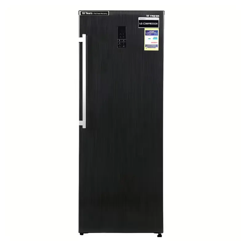 Fresh Upright Deep Freezer No Frost 6 Drawers Black FNUMT270B