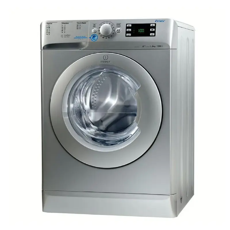 Indesit Washing Machine 8 Kg 1200 RPM Silver XWE 81283X S EU