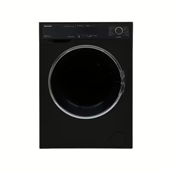Sharp Front Loading Washing Machine 8 Kg Black ES-FP814CXE-B