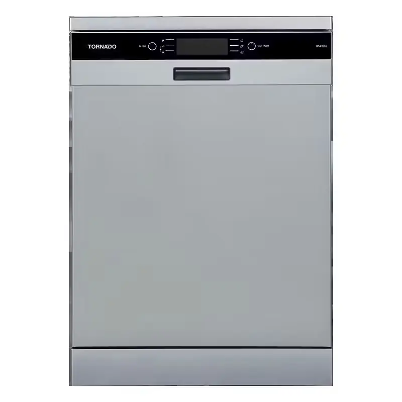 Tornado Dishwasher 8 Programs 12 Place Settings Silver DWS-A12CDT-S