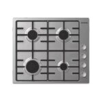 Hoover Built In Hob 4 Burners Gas Stainless Steel HHW6LCX