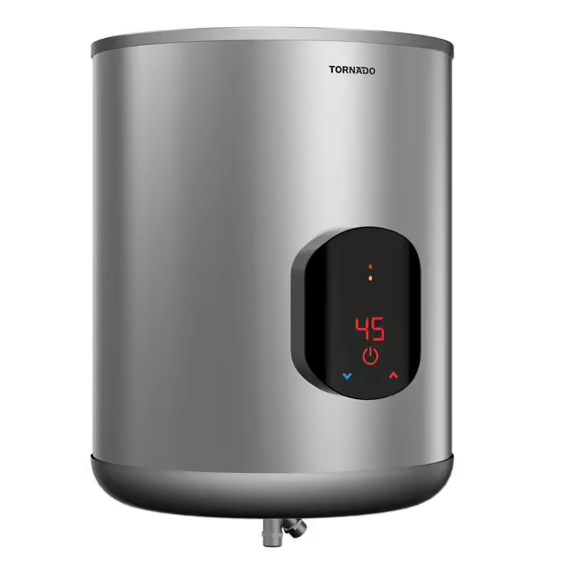 Tornado Electric Water Heater Digital 35 Liters Silver  EWH-S35CSE-S