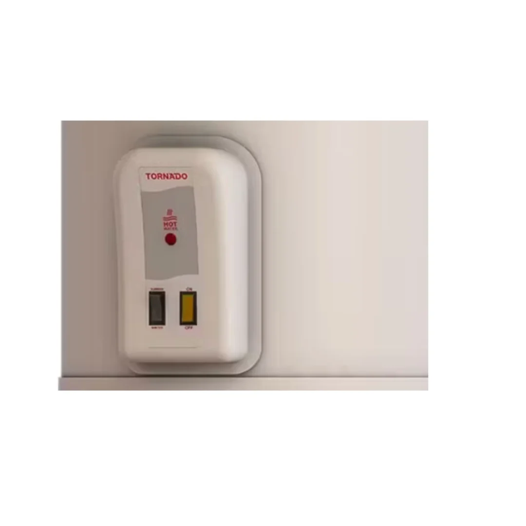 Tornado Electric Water Heater 45 Liters LED Lamp Off White  EHA-45TSM-F