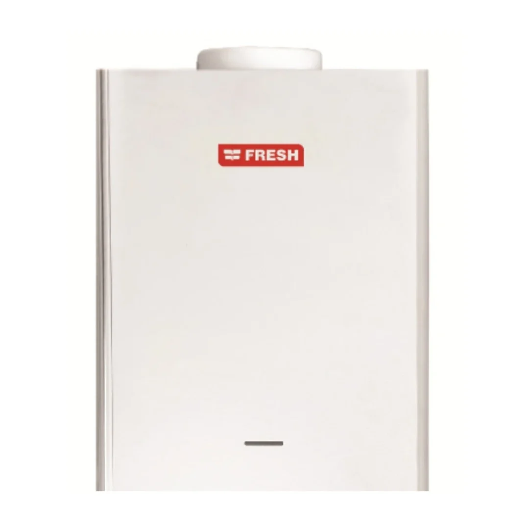 Fresh Gas Water Heater With Chimney 10 Liters Stainless Steel