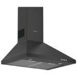 Bosch Built-in Hood 60 Cm Wall Mounted With Chimney Black  DWP64CC60Z