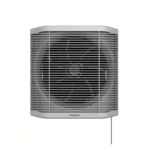 Tornado Bathroom Ventilating Fan Grey x Black 25 cm x 25 cm TVS25BG