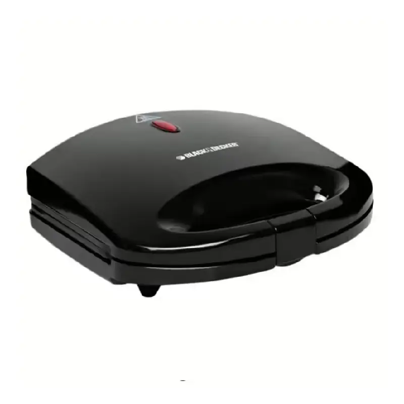 Black & Decker Sandwich Maker Black 600 Watt TS1000