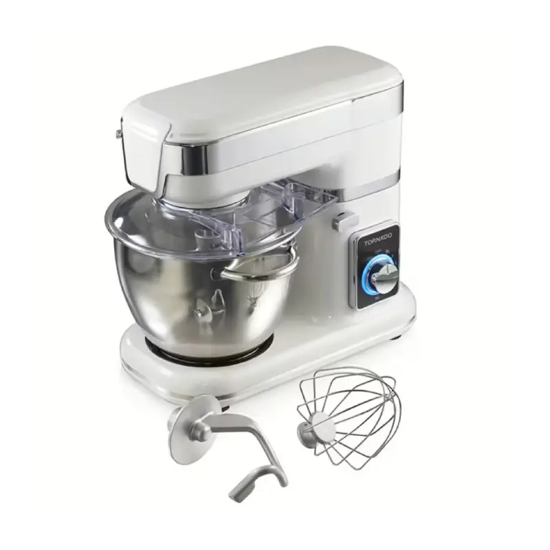 TORNADO Stand Mixer with 4.5 Liter White Stainless Steel Bowl 700 Watt SM-700