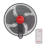 Tornado Wall Fan 16 Inch 4 Blades Remote Black EPS-16R