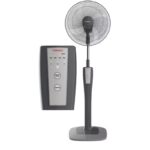 Tornado Stand Fan 16 inch 4 Blades Remote Grey TSF-75