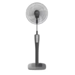 Tornado Stand Fan 16 inch 4 Blades Remote Grey TSF-75