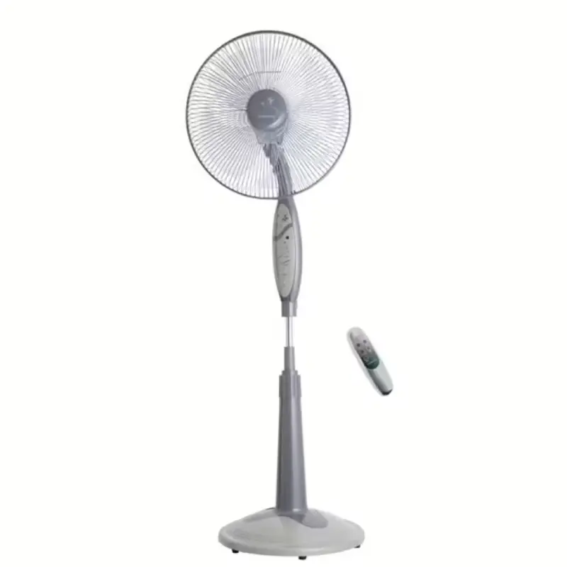 Tornado EFS-65 Stand Fan with 4 Blades Gray or Maroon 16 Inch