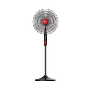 Tornado Stand Fan 18 Inch 4 Blades Black × Red TSF-18XW