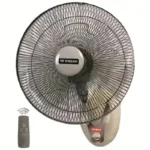 Fresh wall fan with remote control gray 16 inch