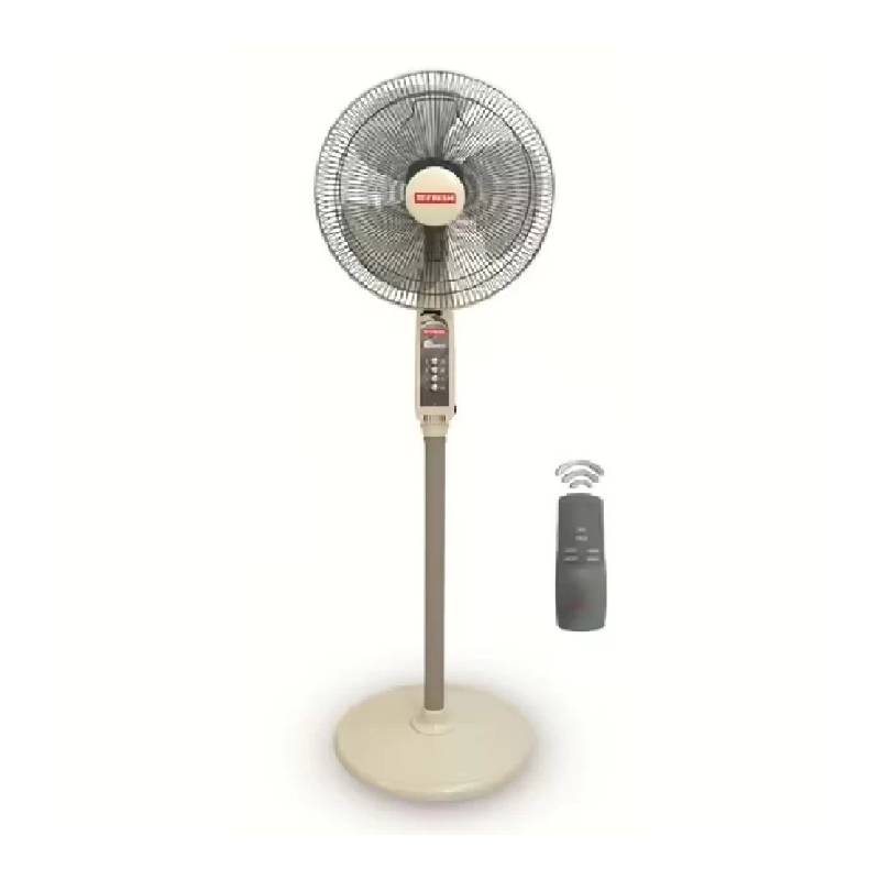 Fresh Smart Stand Fan 16 Inches With Remote Gray