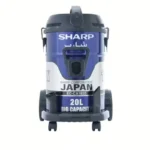 Sharp Pail Can Vacuum Cleaner 1800 Watt Blue Cloth Filter ECCA1820X