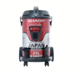 Sharp Pail Can Vacuum Cleaner 2100 Watt Red Cloth Filter ECCA2121X