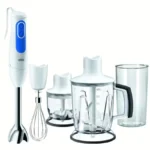 Braun MultiQuick 3 Hand Blender White x Blue 700 Watt MQ3045 Aperitive