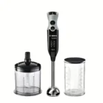 Bosch ErgoMixx Hand Blender With Chopper Black 750 Watt MSM67140