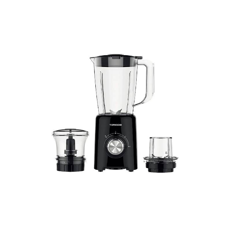 Tornado Electric Blender 500 Watt 1.5 Liter Mill Chopper Black BL-500T