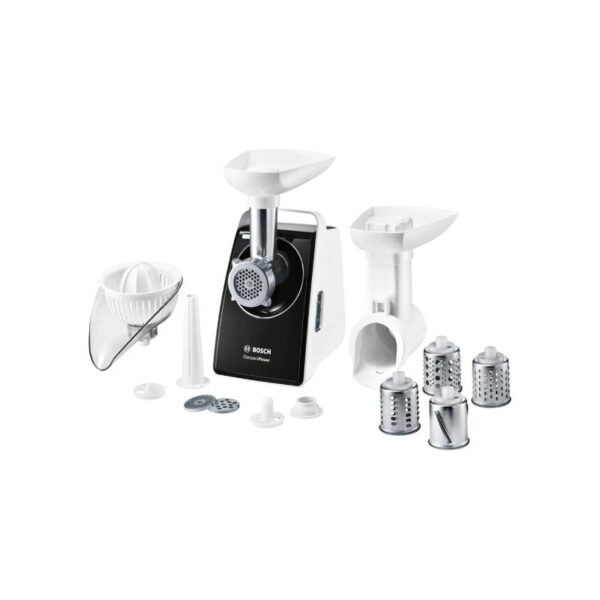 Bosch Meat Grinder CompactPower 1800 Watt White × Black MFW3850B