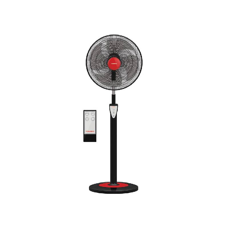 Tornado Stand Fan 18 Inch 4 Blades Remote Black EFS-95SR