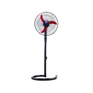 Fresh Stand Fan Shabah 20 inch Black × Red GSFP-20