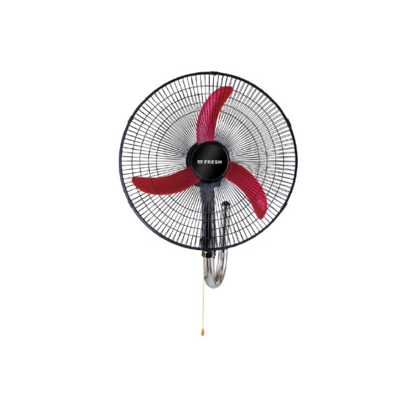 Fresh Wall Fan Shabah 20 Inch With Remote Control Black