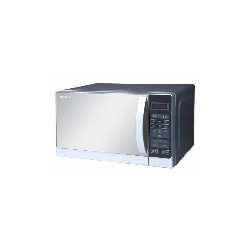 ميكروويف شارب سولو 800 وات 20 لتر سيلفر R-20MR(S)