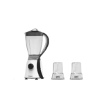 Tornado Electric Blender 600 Watt 1.5 Liter 2 Mills Black TB-600/2