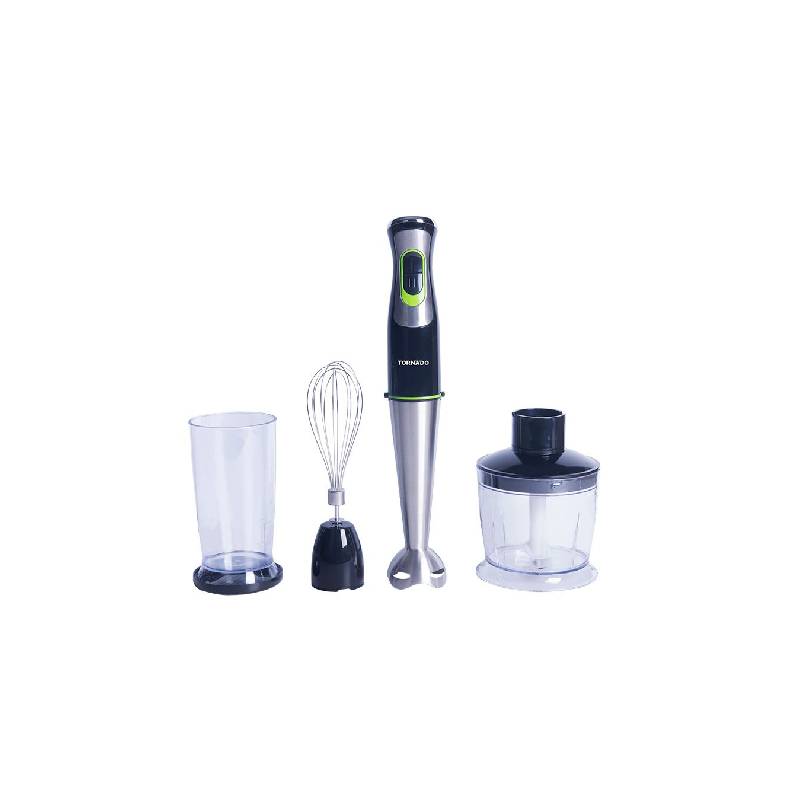 Tornado Hand Blender 400 Watt Chopper Whisk Black THB-400CH