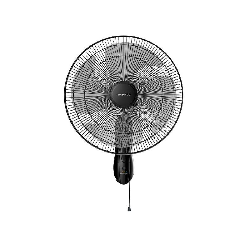 Tornado Wall Fan 18 Inch 4 Blades Black TWF-18