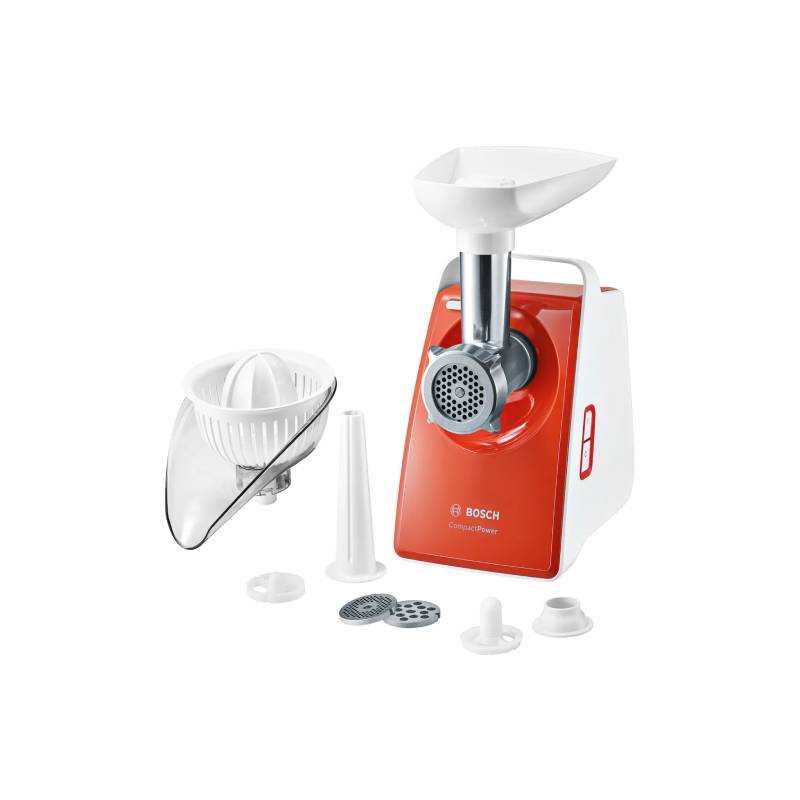 Bosch Meat Mincer CompactPower 1600 W - White & Soft Orange MFW3630I