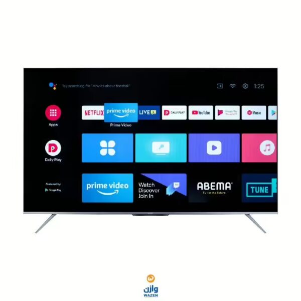 ⁦تلفزيون شارب 65 بوصة 4K سمارت برسيفير داخلي 4T-C65DL6EX⁩ - الصورة ⁦2⁩