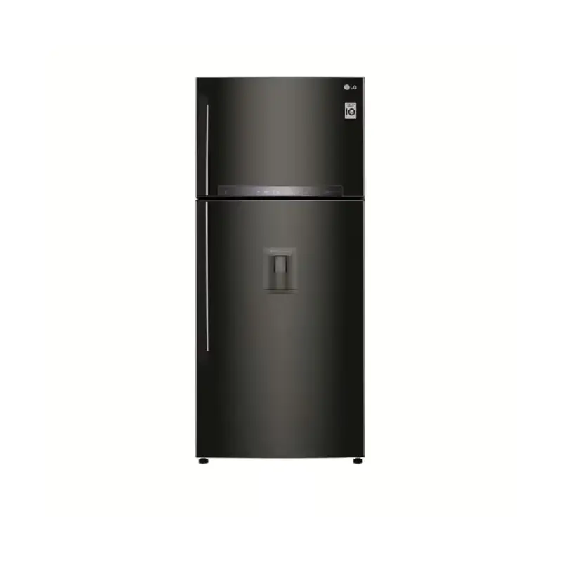 LG Digital Refrigerator 509 Liters With Water Dispenser & Purification Filter Black Steel GNF722HXHL