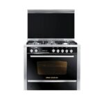 بوتجاز بريميوم اي كوك برو بلس 5 شعلة غاز هيدروليك اسود PRM6090SS2GC511IDSP2W