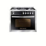 Premium Grand Chef Gas Cooker 5 Burners Hydraulic Black PRM6090SS1GC511IDSPGO