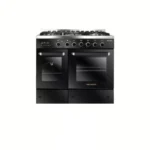 Premium Double Chef Gas Cooker 5 Burners 2 Horizontal Oven Hydraulic Black PRM6090SB1GC511IDSPDH