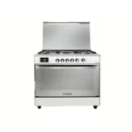 Fresh Hammer Gas Cooker 5 Burners Silver Hydraulic 6370