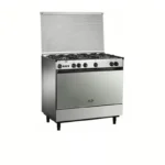 Kiriazi Joker de Luxe Gas Cooker 5 Burners Stainless Steel SM9700