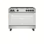 Beko Gas Cooker 5 Burners Stainless Steel Cast Fan GGR15115DXNS