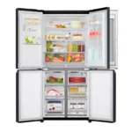 LG  Refrigerator 508 Liters No Frost Black Steel  GCX22FTQEL